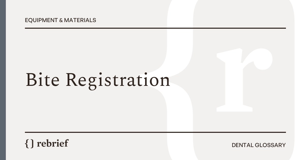 Bite Registration