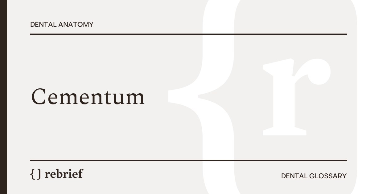 Cementum
