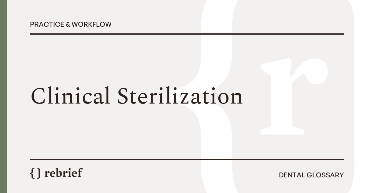 Clinical Sterilization