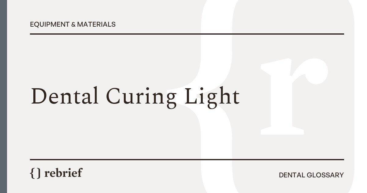 Dental Curing Light