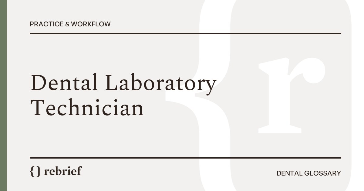 Dental Laboratory Technician