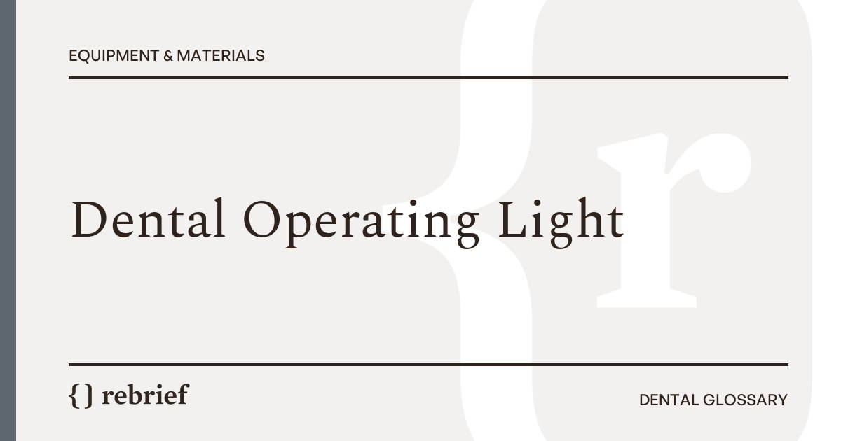 Dental Operating Light