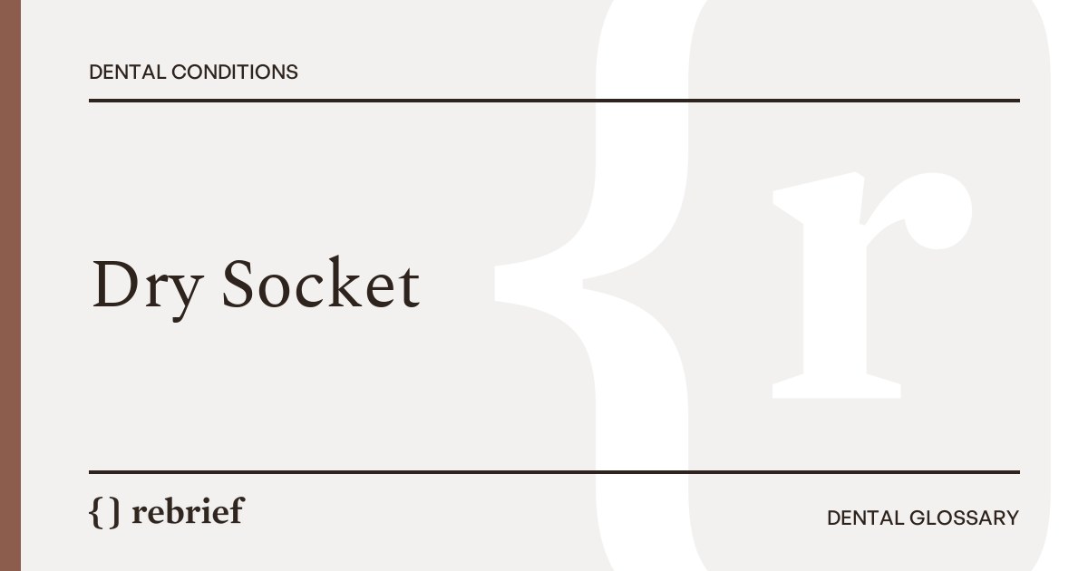 Dry Socket