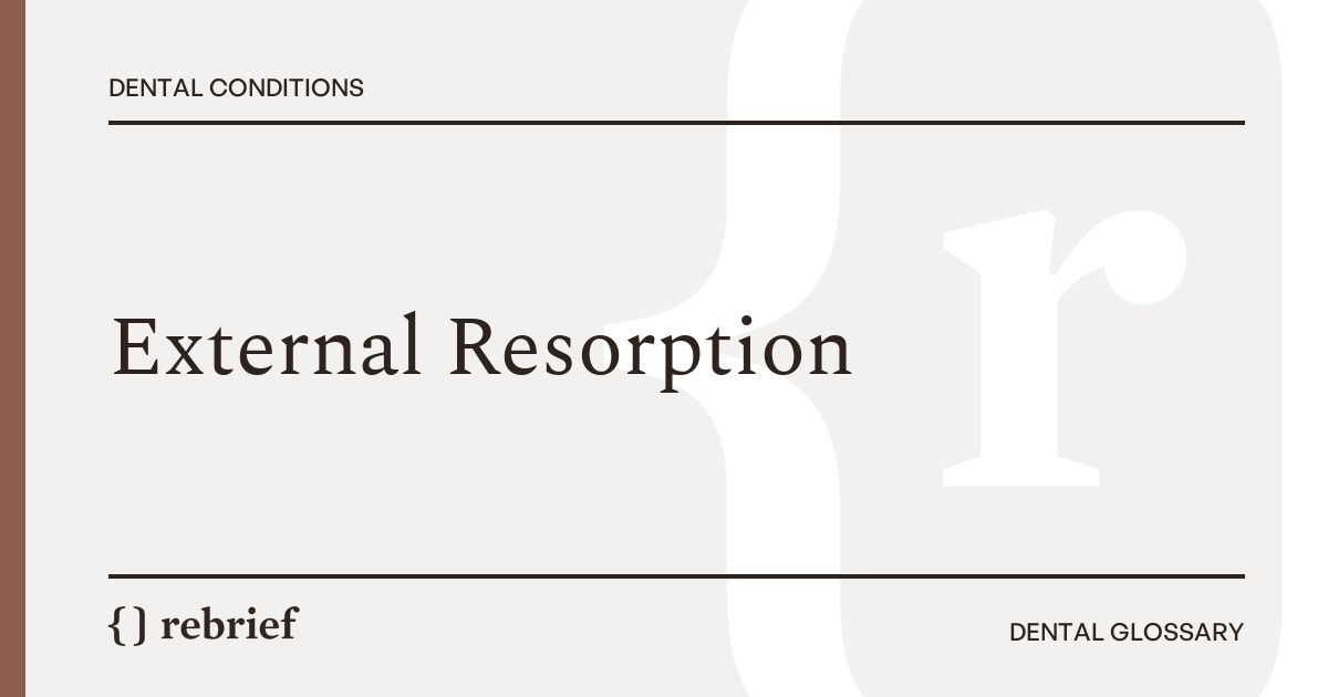External Resorption