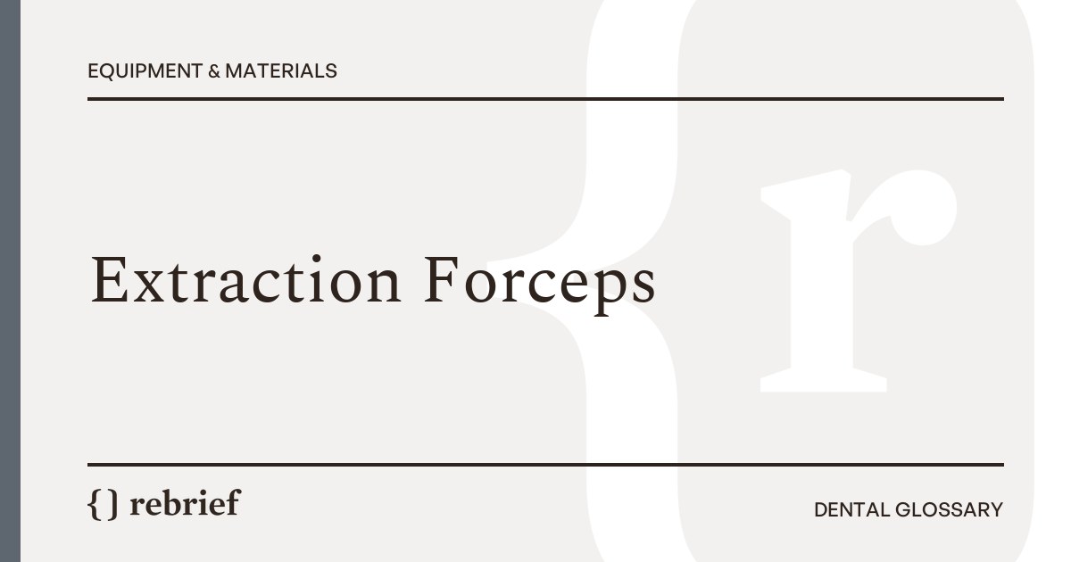 Extraction Forceps
