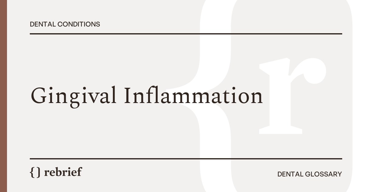 Gingival Inflammation