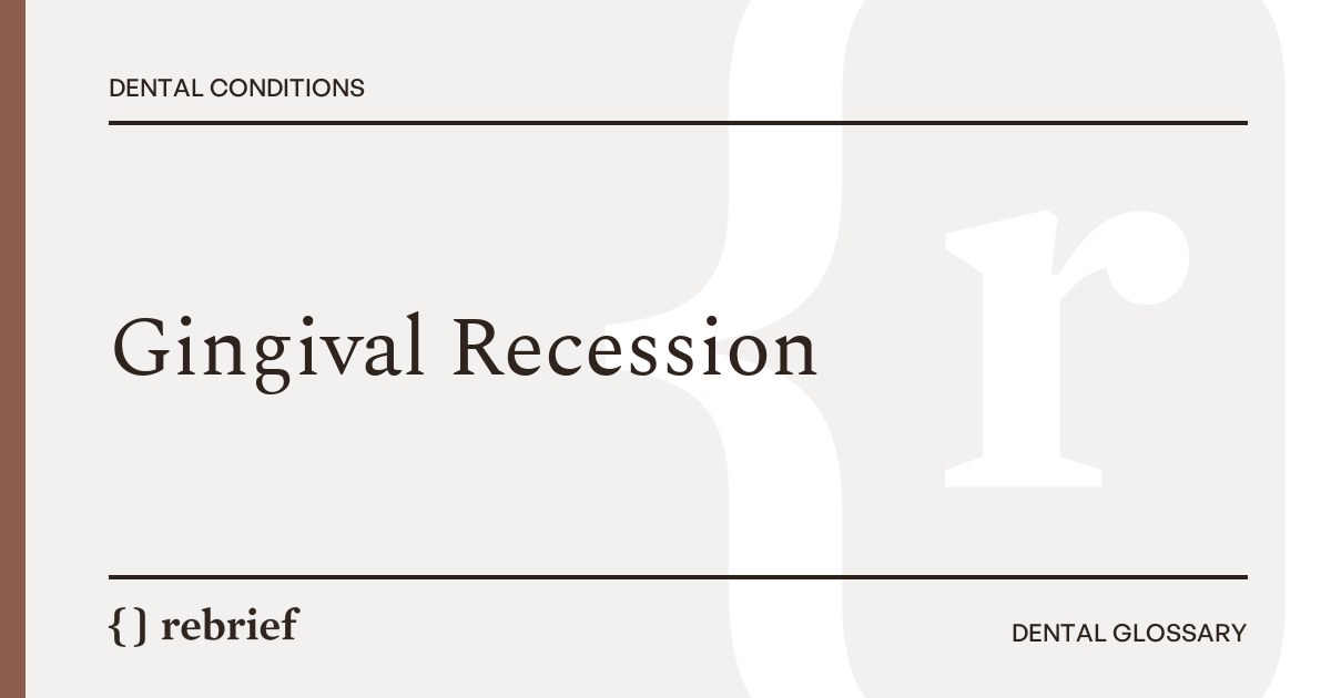 Gingival Recession