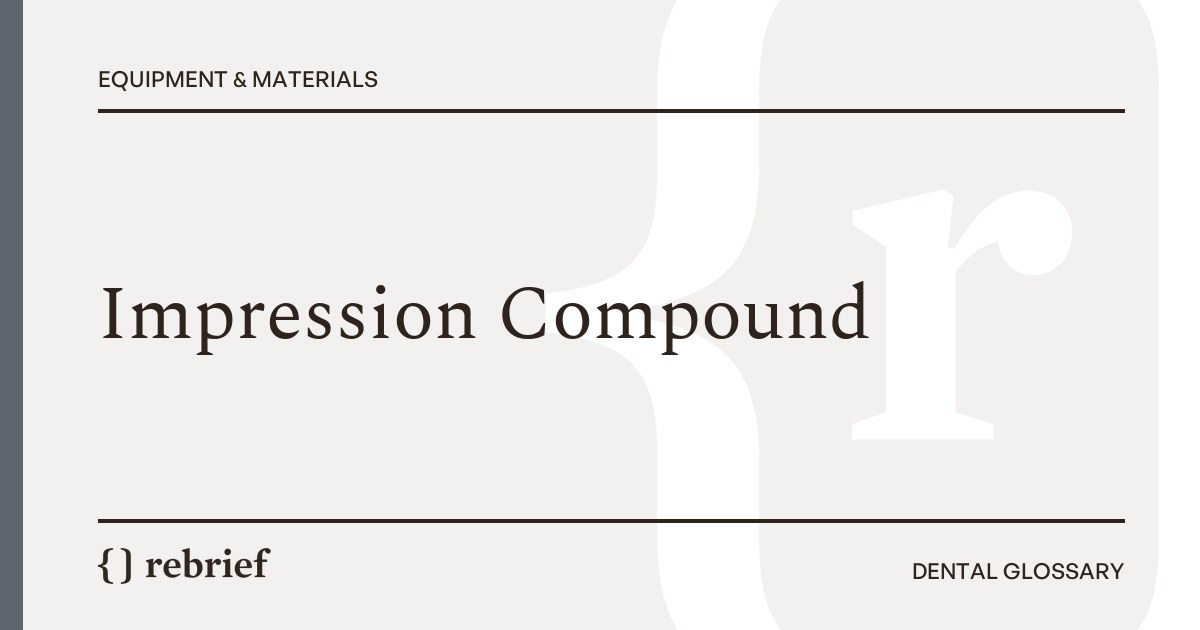 Impression Compound