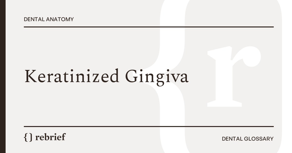Keratinized Gingiva