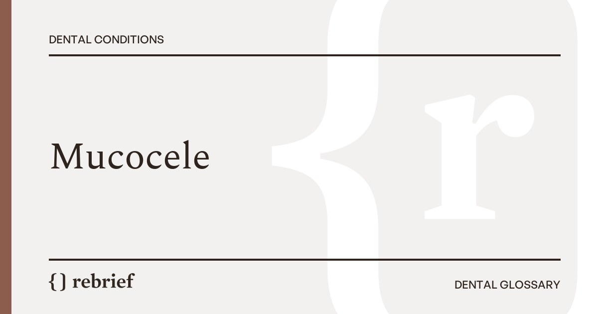 Mucocele