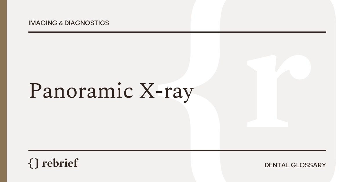 Panoramic X-ray