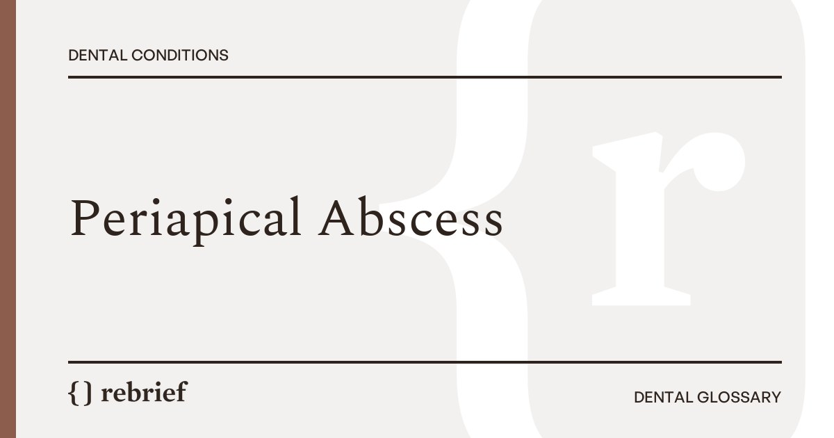 Periapical Abscess
