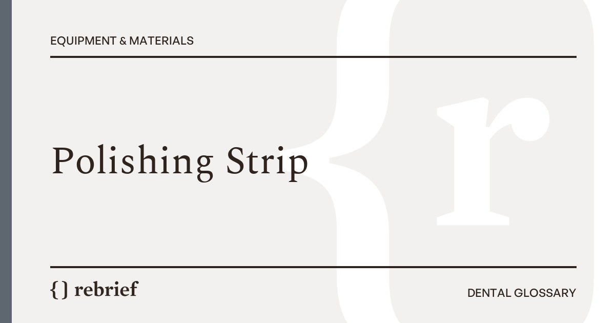 Polishing Strip