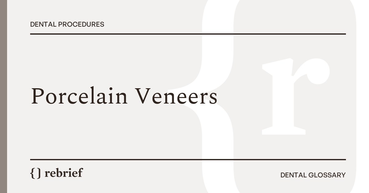 Porcelain Veneers
