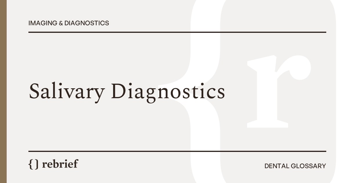 Salivary Diagnostics