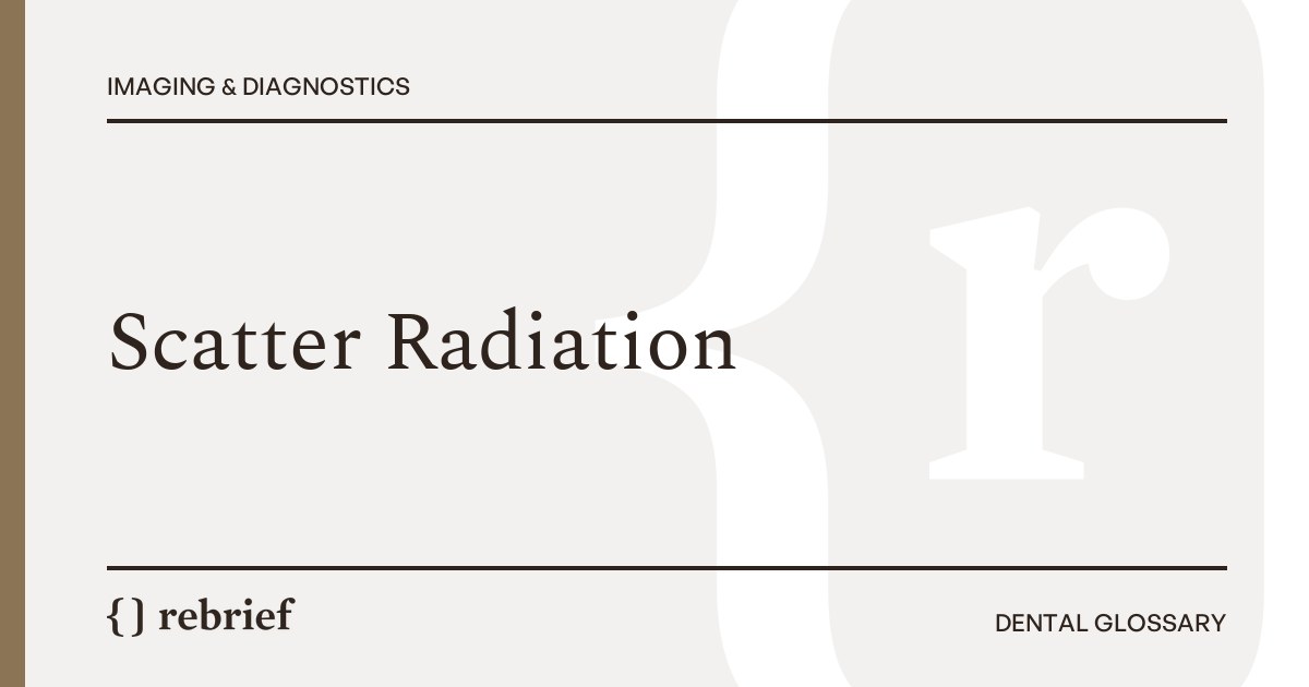 Scatter Radiation