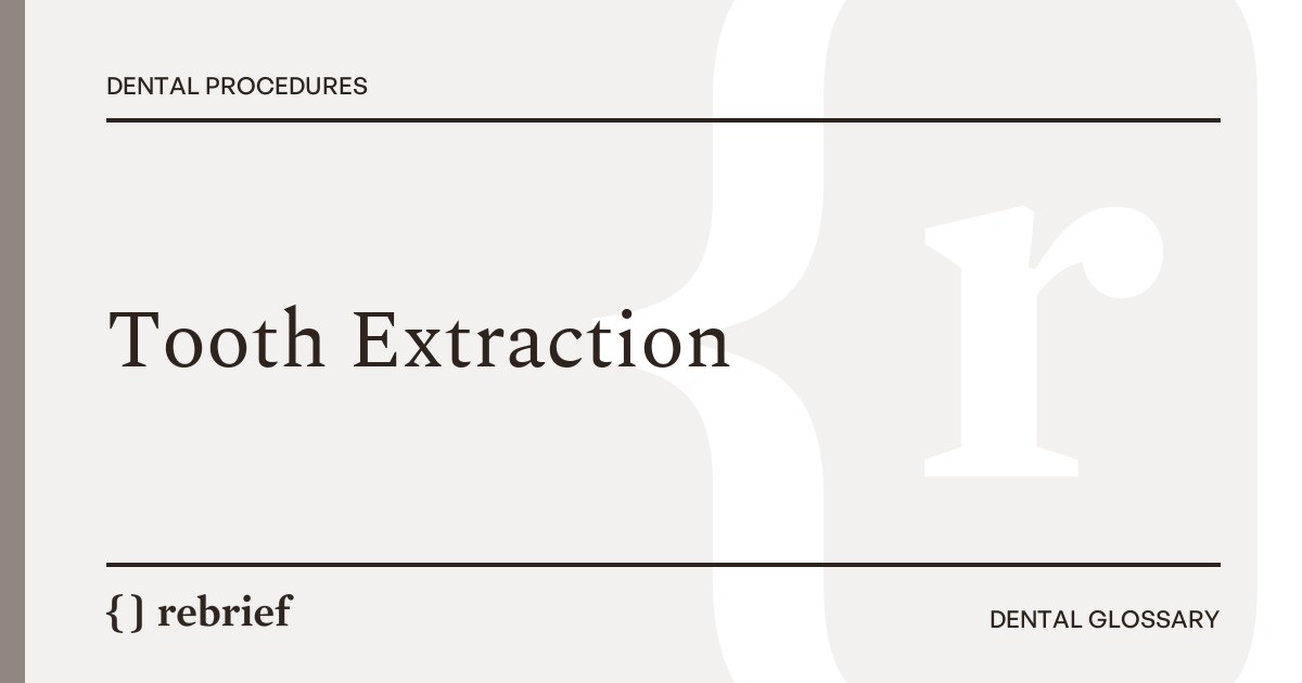 Tooth Extraction