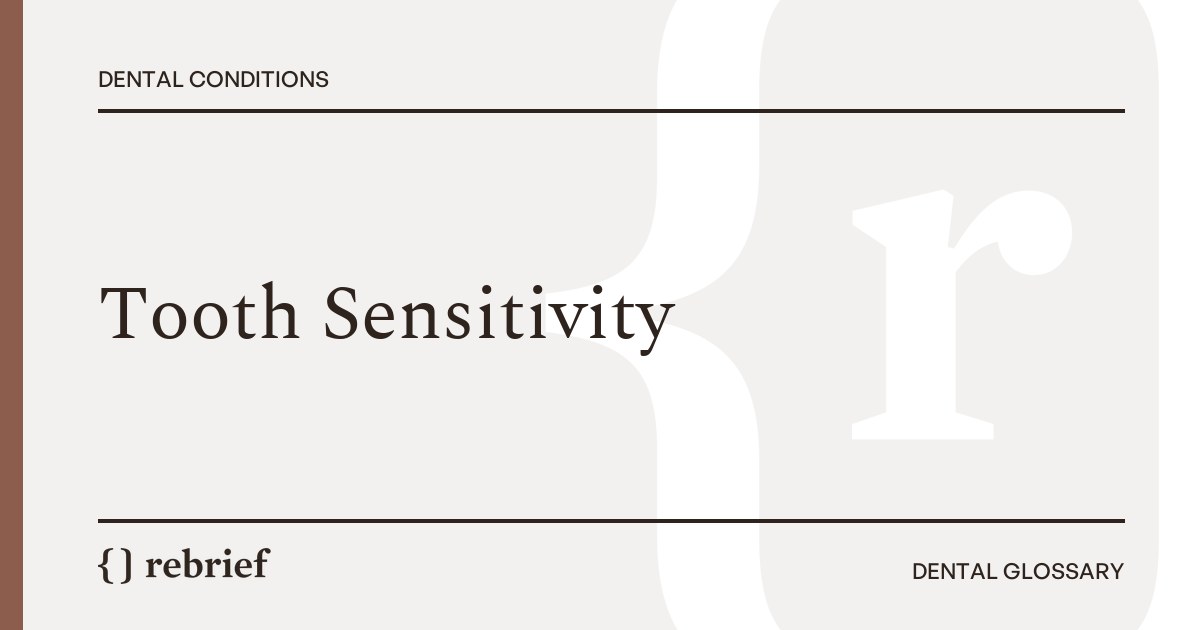 Tooth Sensitivity