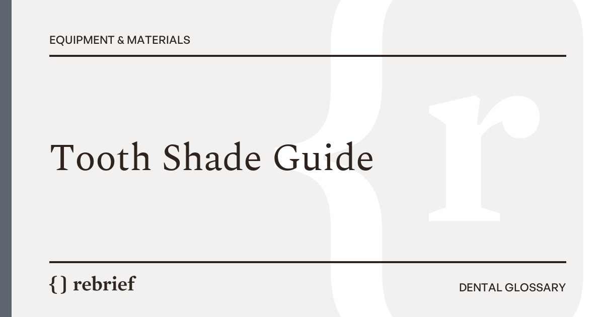 Tooth Shade Guide