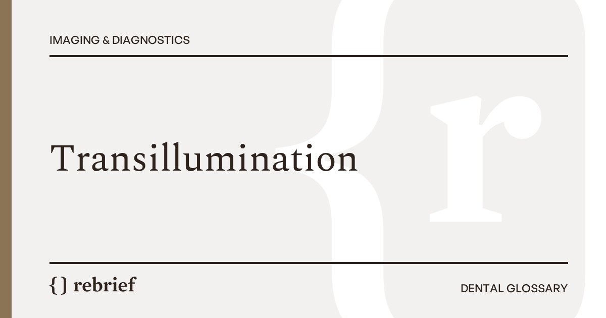 Transillumination